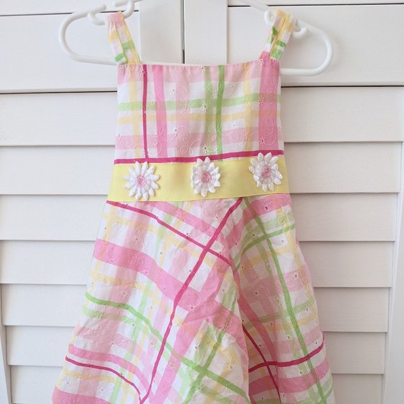 Marc & Maddie Plaid Summer Dress - Picture 1 of 5